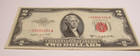 U s  1953b  2 00 Two Dollar Red Seal Star Note Nice 03054390 A Unc  