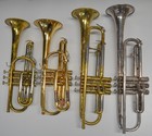 Set lot 2 French Horn  2 Trumpet 2 Tenor Trombone 2 Cornet -conn  Getzen  Yamaha