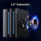 Home Theater Surround Sound System For Tv - 6 5inch Subwoofer 800w Deep Bass