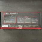 Asus Rog Herculx Graphics Card Holder Adjustable Anti-sag Gpu Support Rgb Black