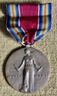 World War Ii Ww2 Us Army Military 1941-1945 Campaign Service Victory Medal