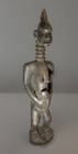 Sierra Leone Mende Sowei Mother   Child African Tribal Sculpture Rare 33 5   