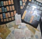 Jj  Us Stamp Collection Estate Stamp Grab Bag Of 50  Only Revenue   Back Of Book