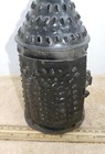 Vintage Punched Tin Candle Holder Hanging Standing Lantern Light Lamp  