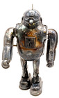 Vintage Japanese Tetsujin 28 Iron Man 28 Wind-up Tin Toy  Walking Robot 8 5 Inch