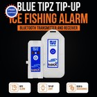 Ice Fishing Alarm Bluetooth 2 Pack Deep Freeze Bluetipz Tip-up Transmitter Bite