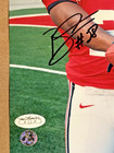 Chris Beanie Wells Signed Ohio State Buckeyes 8x10 Photo Jsa Osu Black