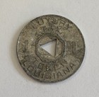 Louisiana 1 Mill Luxury Tax Token 1936-1938  nd  Aluminum Vintage Sales Tax Coin