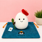 Amuseables Mozzarella Cheese Plush Nwt Soft Stuffed Toy W  Tag   Dust Bag