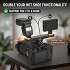 Hot Shoe Splitter  Multifunctional Hot Shoe Flash Light Bracket  Hot Shoe Mou   