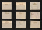 1930 Iceland Officials 9 Stamps Sg 0175 0185 Mlh