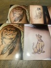 Jerry Brovage    the Renegade    Arm Tattoo Photograph Lot From Personal Collection