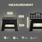Folding Step Stool  Foot Stools  Lightweight  Plastic  For Kitchen  Bathroom 