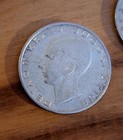 1938 Yugoslavia Silver 20 Dinara Coin Very Nice  fram