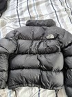 The North Face Men   s Black Down Puffer Jacket Full Zip Stand-up Collar Size S