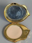 Vtg Vintage Estee Lauder Enamel Napping Cat Compact  Pressed Powder Lucidity