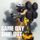Premium Dewalt 20v Quad Cordless Drill Impact Sports Air Train Horn Compressor