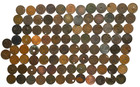 100ct Lot Of 1808-1853 No Date cull Large Cents