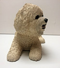 Danbury Mint    bright Eyes    Bichon Frise Dog Figurine     Vgc