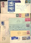 South Africa 1940-50 s Coll Of 10 Comm Cvrs One Fdc Includes Seepunt Reg Letter