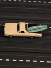Aurora Tjet  1429 El Camino Nice Ho Slot Car White Super Rare Nice