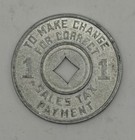 Mississippi Tax Commission Sales Tax Token 