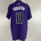 Adidas Thomas Robinson Jersey T Shirt Mens L Sacramento Kings Nba Basketball