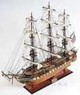 Handmade Wooden Model Ship - Uss Constitution - New - Fully Assembled