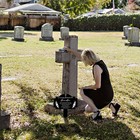 Grave Decorations For Cemetery Grave Marker Memorial Stakes  Waterproof Metal Ce