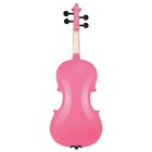 4 4 Full Size Acoustic Violin With Case Bow Rosin For Adults Pink