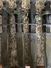 Vintage U s  Military M7 Bayonet Combat Knife  boc  Usm8a1 Scabbard  Genuine