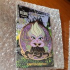 Disney Pink A La Mode Palm Villains Medallion Pin Lot Ursula Cruella Le 250 New