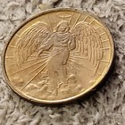 Christianity Angel With Halo Religious Collectible Medal Token