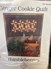 Thimbleberries Quilt Kit  Soft Flannels  Ginger Cookie Wall Quilt 28 5x46  Pieci