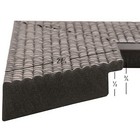 Craig Frames Glimmer  2 375  Pewter With Gray   Silver Undertones Picture Frame