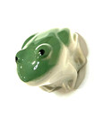 Creative Co-op Floating Stoneware Green Frog Figurine 2 1 2  X 2 
