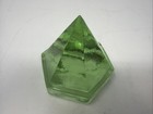 Ship Deck Prism Sea Green Glass Nautical Pyramid Paper Weight Hexagon