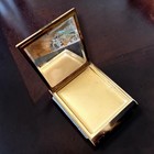 Art Deco Miracle Compact Made In Austria 1930s Powder Vanity Vintage