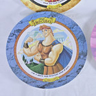Vintage 1997 Disney Hercules Plates Lot 4 Mcdonalds Suncoast Megara Pegasus