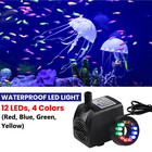 Submersible Water Pump With 12 Led 16w Lights For Fountain Pool Garden Pond Tank