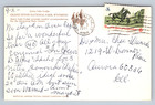 Jenny Lake Lodge Grand Teton National Park Wyoming Vintage Postcard