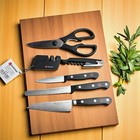 Wusthof 7 Piece Set Traveler Knife Case Classic Gourmet Cordura Utility Serrated