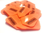 Pentathlon Strong 100 Micron Lantern Shape Dart Flights Orange 10 Set Pack