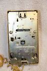 Wall Telephone Phone Rotary Dial Yellow Itt Untested Uncleaned Year  