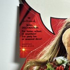 Vintage Hallmark Muppets Christmas Wall Decoration Kermit   Miss Piggy 1977 New