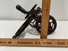 Antique Sinclair Scott Co Cast Iron Apple Peeler Heart Gears-turns Freely