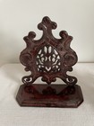 Metal Bookends Doorsteps Ornate Bard International Made In India 9  T Set Of 2