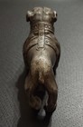 Vintage Solid  Pewter Bulldog Figurine  1978