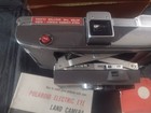 Polaroid Electric Eye Land Camera J66 Vintage With Leather Case   Flash Bulbs