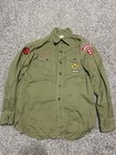 Vintage Boy Scouts Uniform Pants  Long Sleeve Shirt  Garrison Cap  Scarf 1960 s